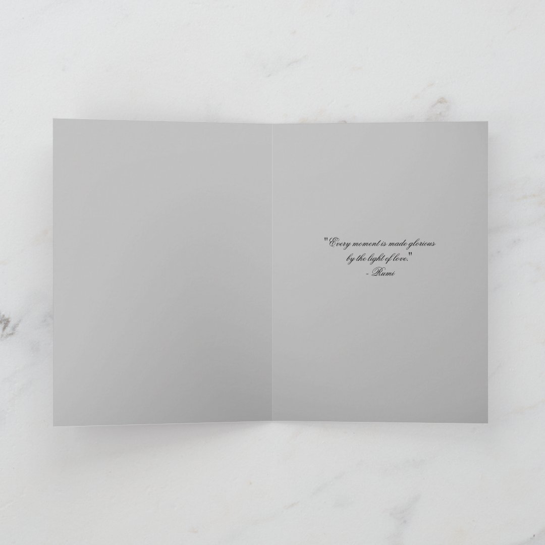 (PLAIN) Rose painting greeting cards