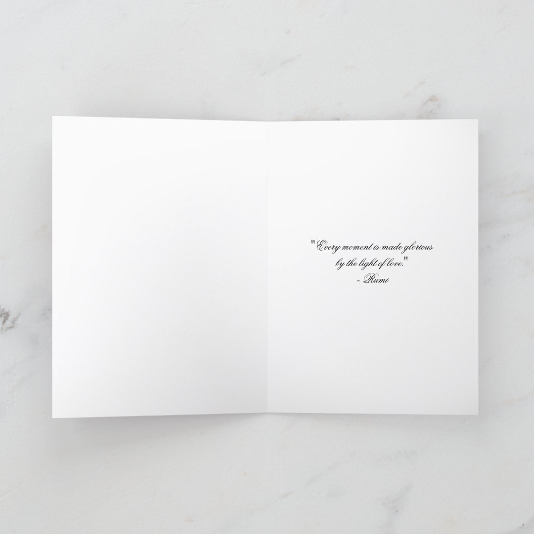 (PLAIN) Rose painting greeting cards