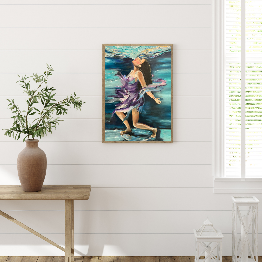 Soul's Awakening Oil Painting PRINT