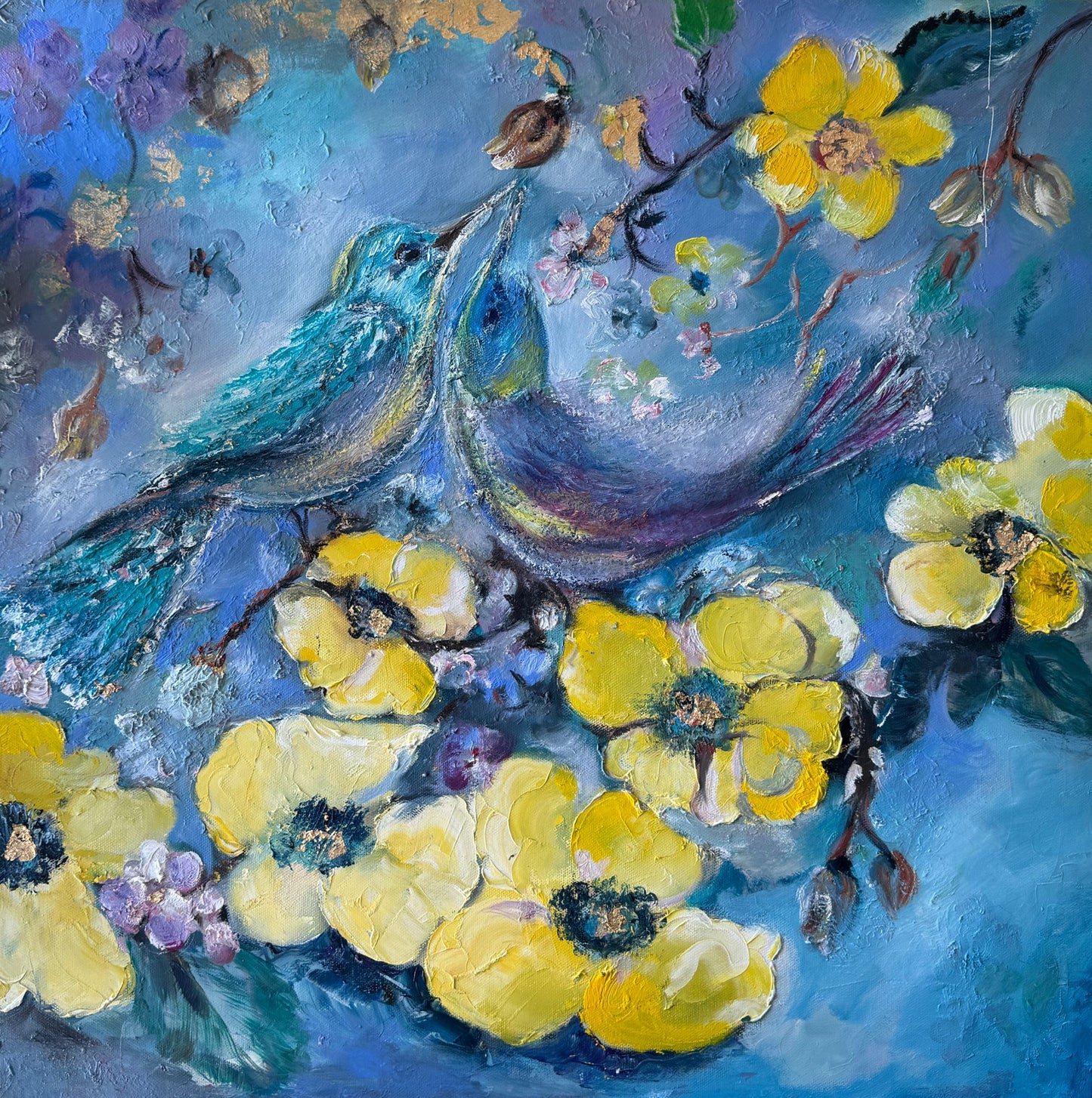 Harmony in Bloom Oil Painting (REPRINT) | Mojgan Vahdati - Nia | Mojarts
