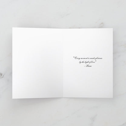 (PLAIN) Rose painting greeting cards
