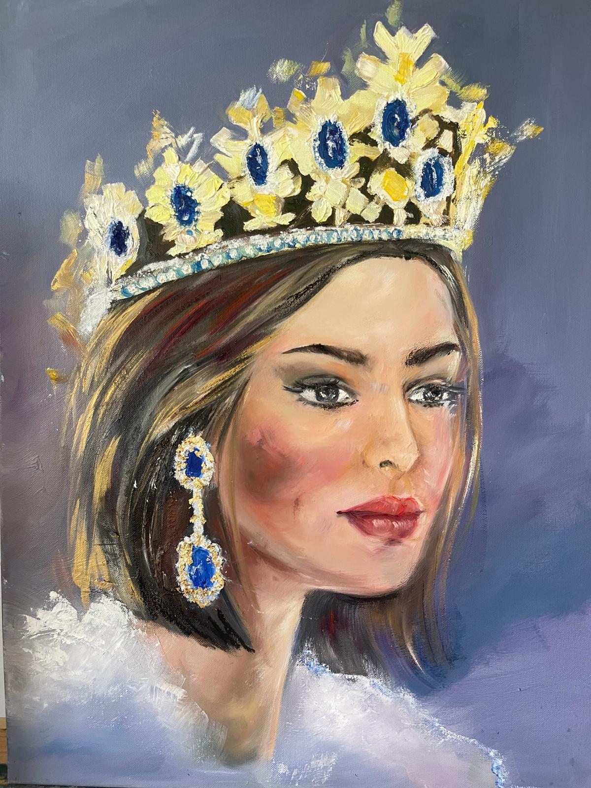 Royal Radiance Oil Painting (REPRINT) | Mojgan Vahdati - Nia | Mojarts