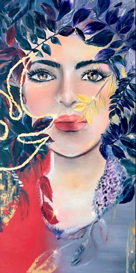 Lush Oil Painting (PRINT) | Mojgan Vahdati-Nia | Mojarts