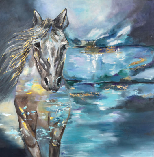 Mystical Odyssey Oil Painting PRINT